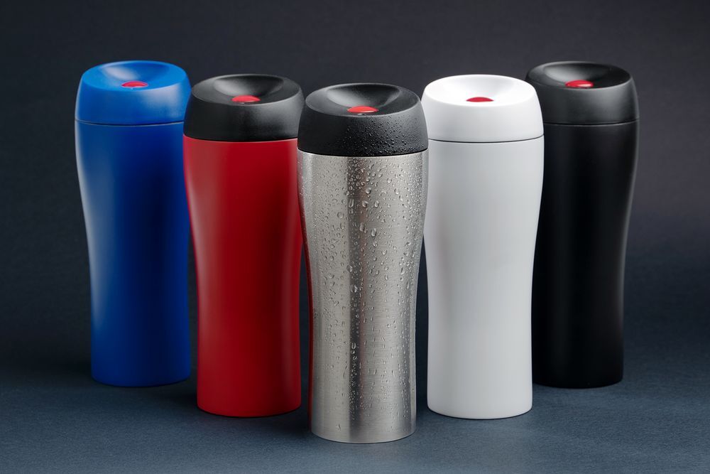 Термостакан Solingen, вакуумный, герметичный, черный арт.5175.30