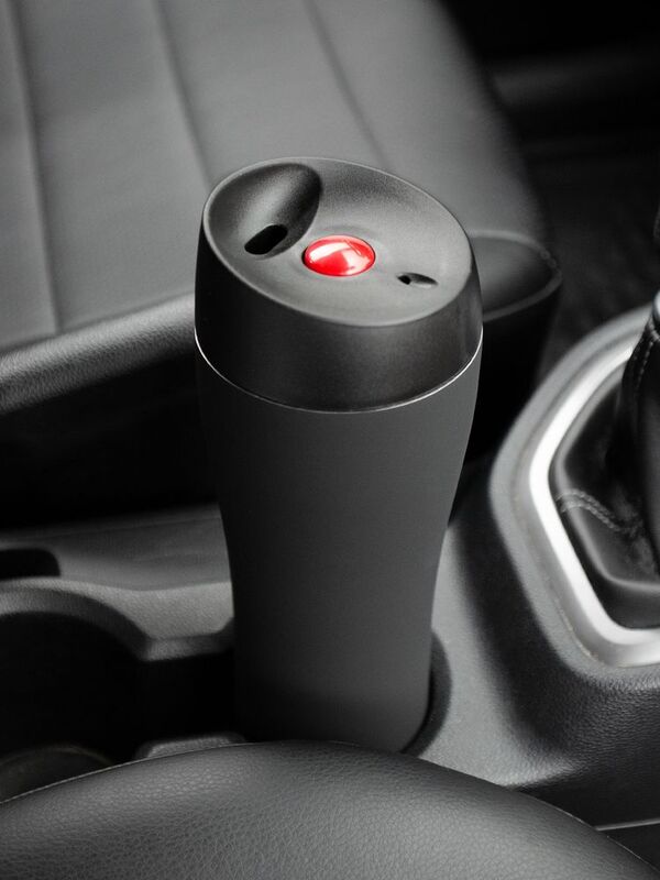 Термостакан Solingen, вакуумный, герметичный, черный арт.5175.30