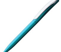 Ручка шариковая Pin Silver, голубой металлик арт.5521.44