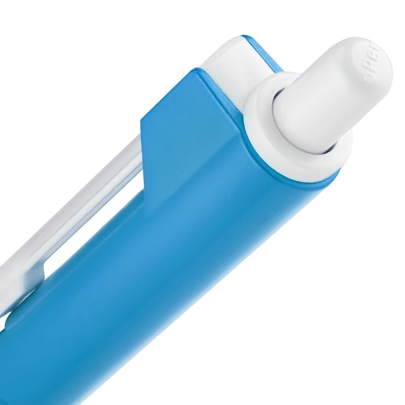 Ручка шариковая Hint Special, белая с голубым арт.3318.44