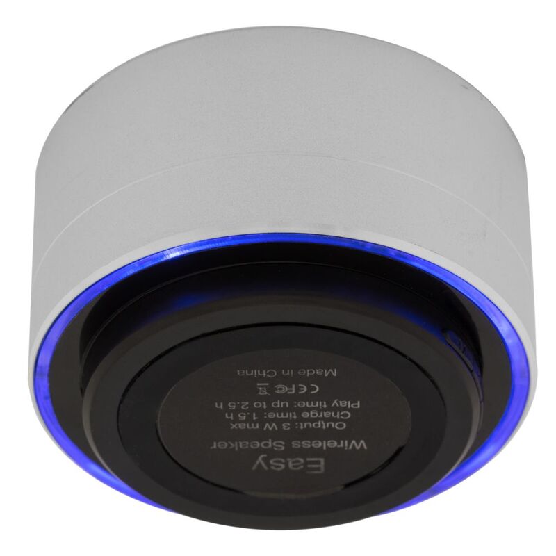 Беспроводная колонка Easy, серебристая арт.1690.10