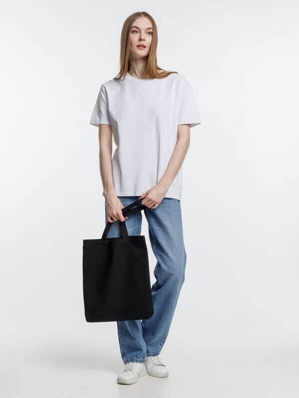 Холщовая сумка Strong 210, черная арт.5253.30