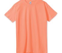 Футболка унисекс Regent 150, оранжевая (абрикосовая) арт.1376.26