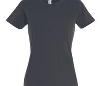 Футболка женская Imperial Women 190, темно-серая (графит) арт.6083.13