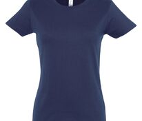 Футболка женская Imperial Women 190, темно-синяя (кобальт) арт.6083.47