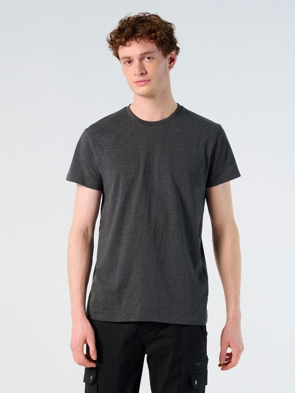 Футболка мужская приталенная Imperial Fit 190, серый меланж арт.5848.11