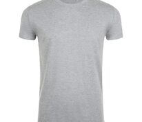 Футболка мужская приталенная Imperial Fit 190, серый меланж арт.5848.11