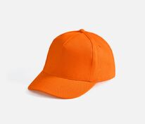 Бейсболка Long Beach, оранжевая арт.6538.20