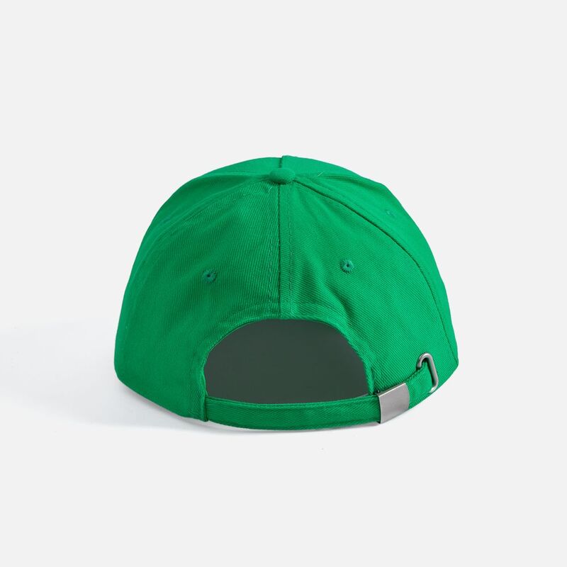 Бейсболка Long Beach, ярко-зеленая с белым арт.6538.92