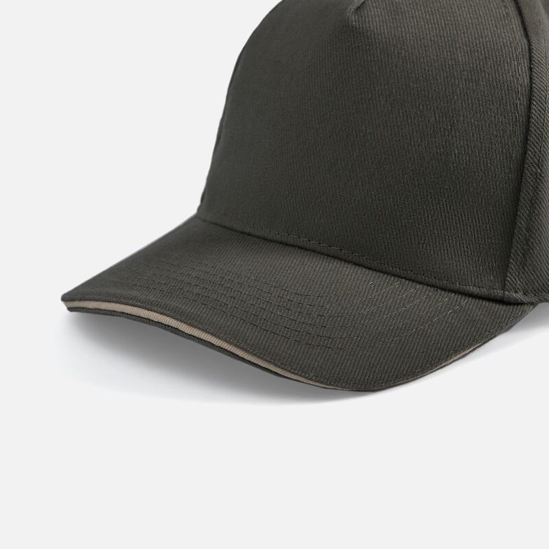 Бейсболка Long Beach, хаки с бежевым арт.6538.99