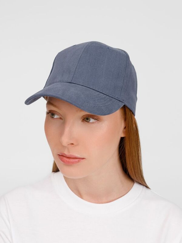 Бейсболка Buffalo, синяя (джинс) арт.6404.43