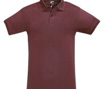 Рубашка поло мужская Perfect Men 180, бордовая арт.11346146