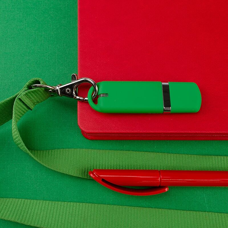 Флешка Memo, 8 Гб, зеленая арт.3548.90