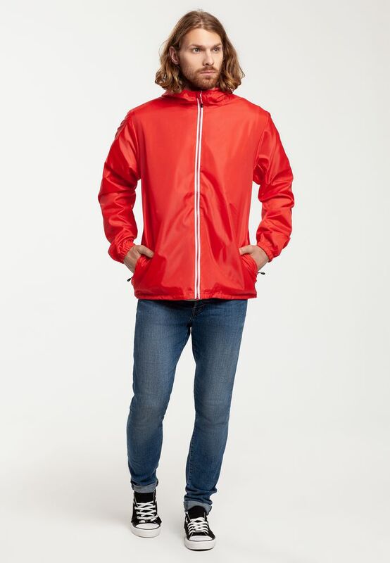 Ветровка мужская Fastplant красная арт.1695.50