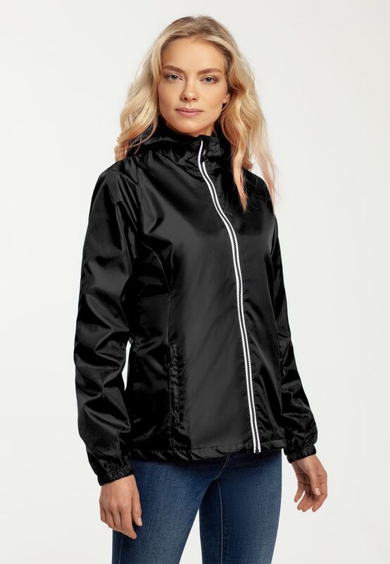 Ветровка женская Fastplant черная арт.1696.30