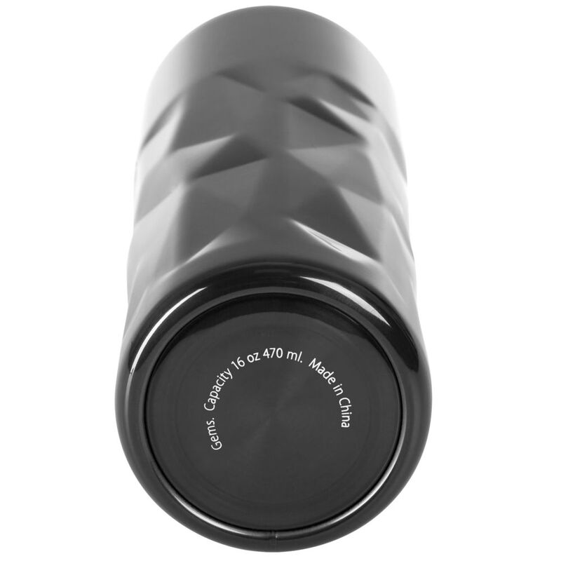 Термостакан Gems Black Morion, черный морион арт.1907.30