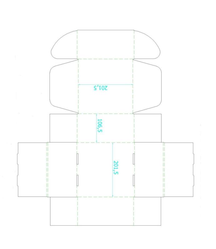 Коробка Medio, белая арт.3449.60