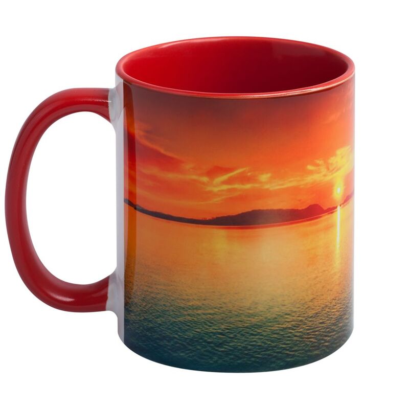 Кружка Promo Plus для сублимационной печати, красная арт.6579.51