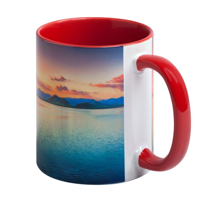 Кружка Promo Plus для сублимационной печати, красная арт.6579.51