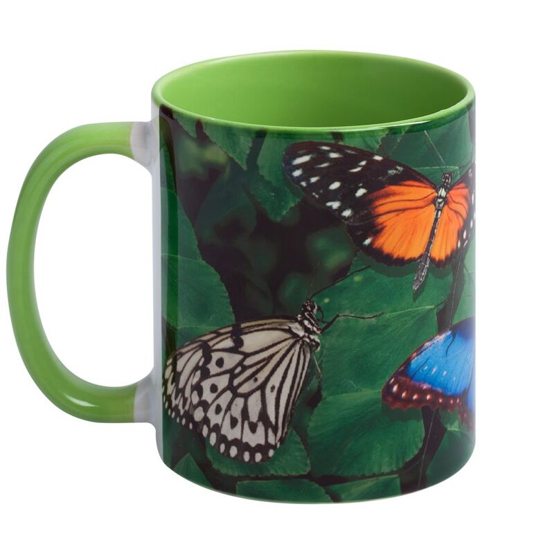 Кружка Promo Plus для сублимационной печати, зеленое яблоко арт.6579.94