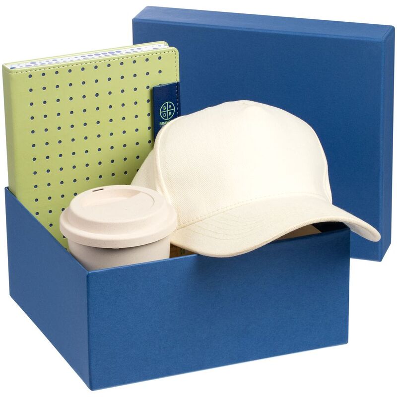 Коробка Satin, большая, синяя арт.7308.40