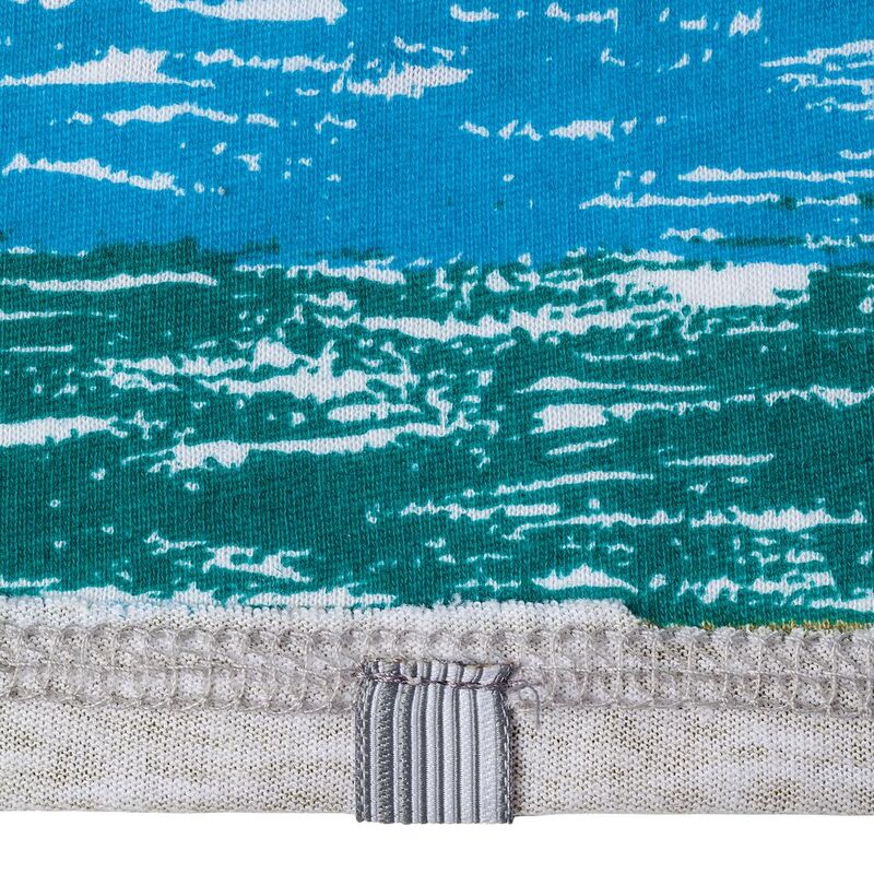 Футболка мужская Rayet двусторонняя, голубая с зеленым арт.3481.40