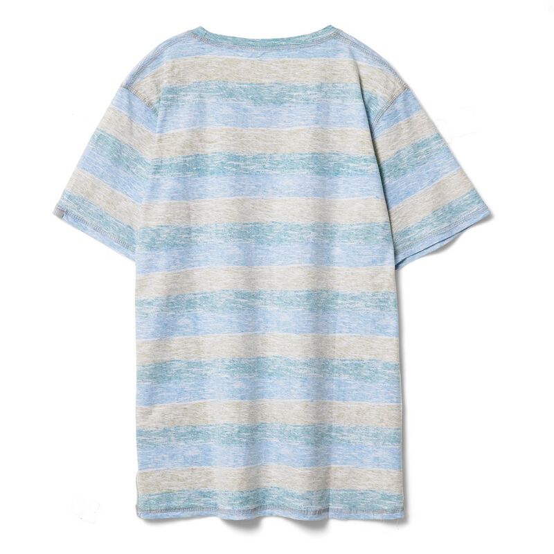 Футболка мужская Rayet двусторонняя, голубая с зеленым арт.3481.40