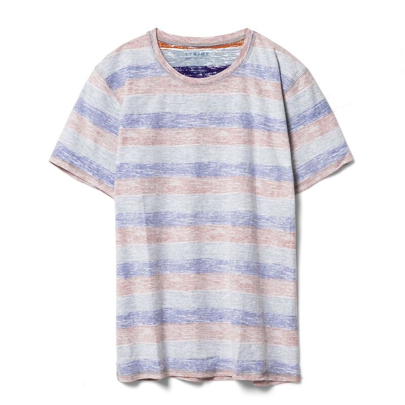 Футболка мужская Rayet двусторонняя, оранжевая с фиолетовым арт.3481.20