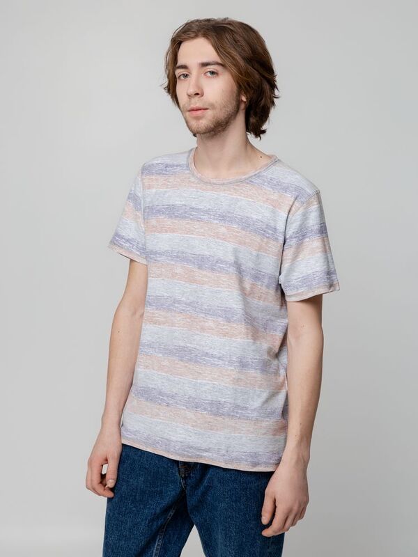 Футболка мужская Rayet двусторонняя, оранжевая с фиолетовым арт.3481.20