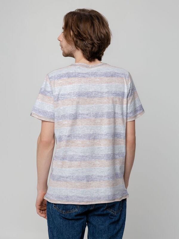 Футболка мужская Rayet двусторонняя, оранжевая с фиолетовым арт.3481.20