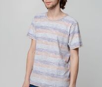 Футболка мужская Rayet двусторонняя, оранжевая с фиолетовым арт.3481.20