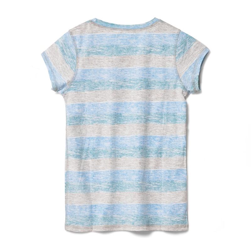 Футболка женская Rayet Lady двусторонняя, голубая с зеленым арт.3482.40