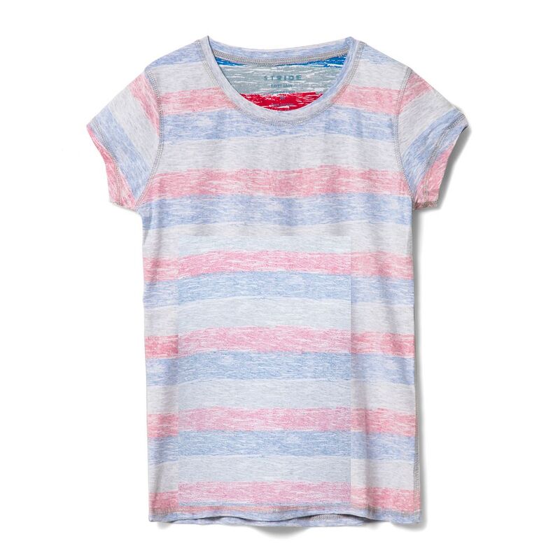 Футболка женская Rayet Lady двусторонняя, красная с синим арт.3482.50