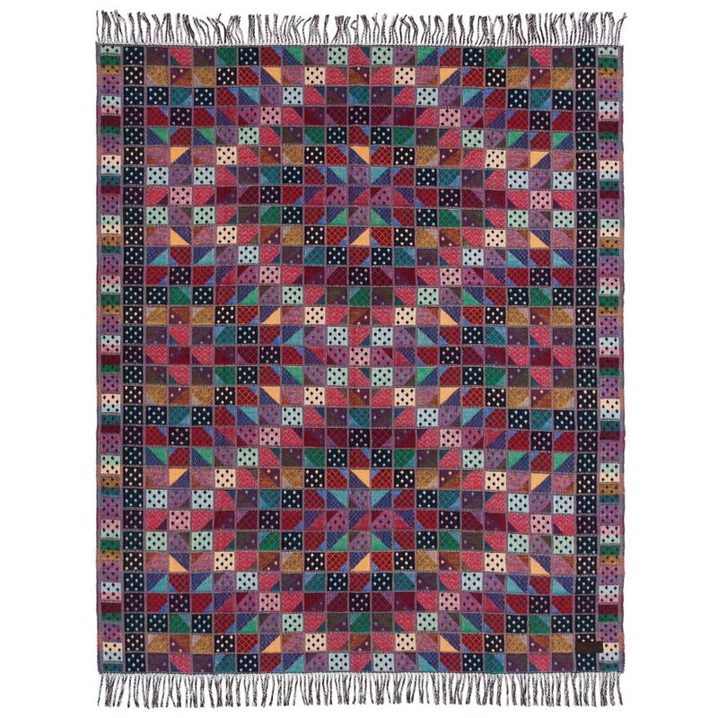 Плед Illinois, бордовый арт.7233.55