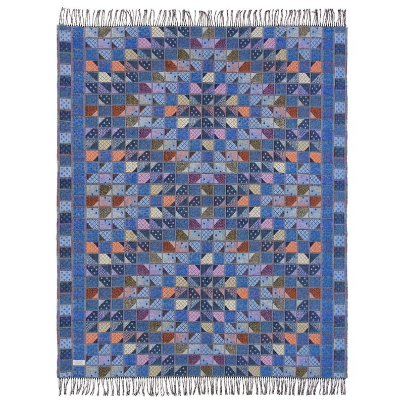 Плед Illinois, синий арт.7233.40