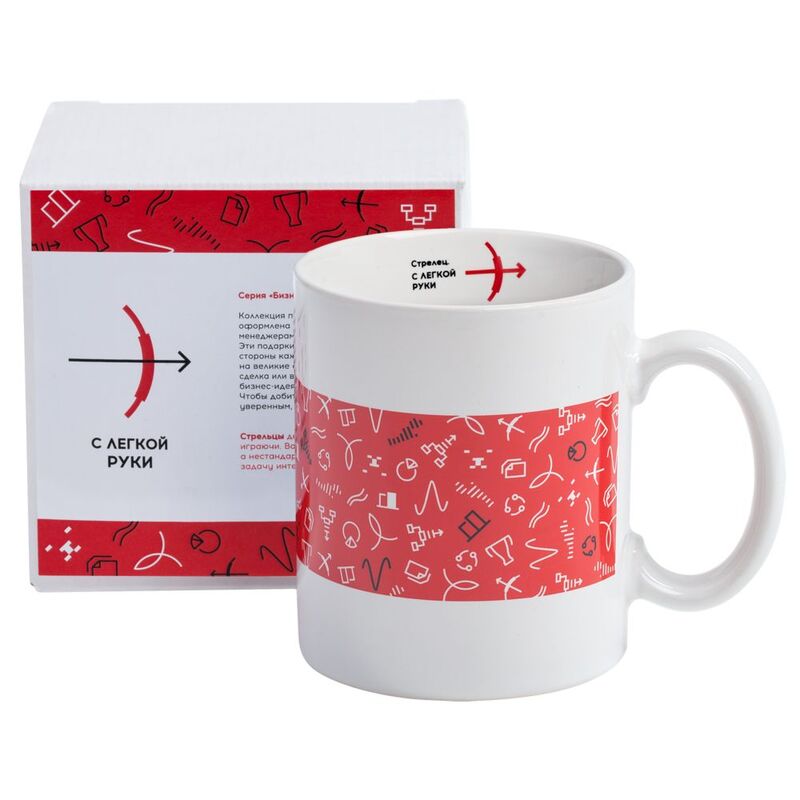 Кружка &laquo;Бизнес-зодиак. Стрелец&raquo; арт.7328.09
