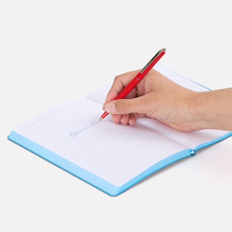 Ручка шариковая Senator Point, ver.2, красная арт.7188.50