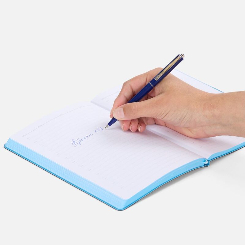 Ручка шариковая Senator Point, ver.2, темно-синяя арт.7188.40