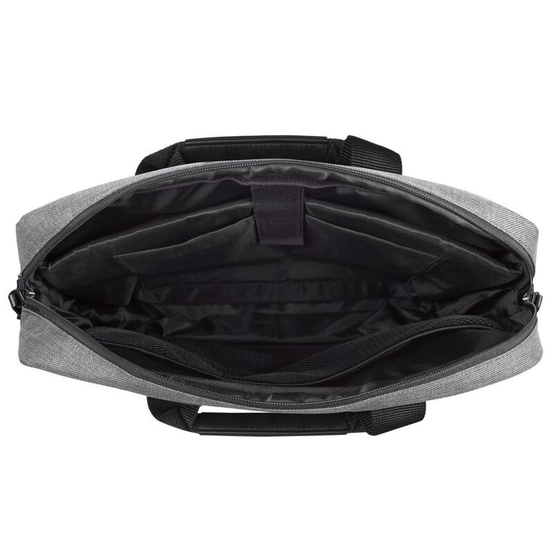 Сумка для ноутбука The First, серая арт.6836.10