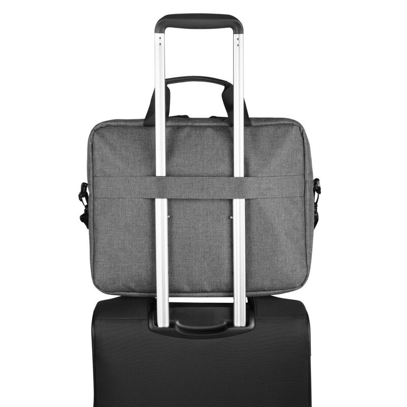 Сумка для ноутбука The First, серая арт.6836.10