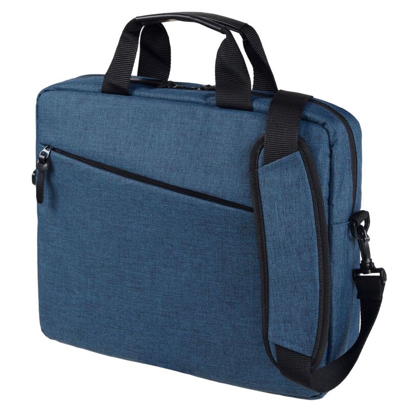 Сумка для ноутбука The First, синяя арт.6836.40
