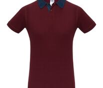 Рубашка поло мужская DNM Forward бордовая арт.PMD30931