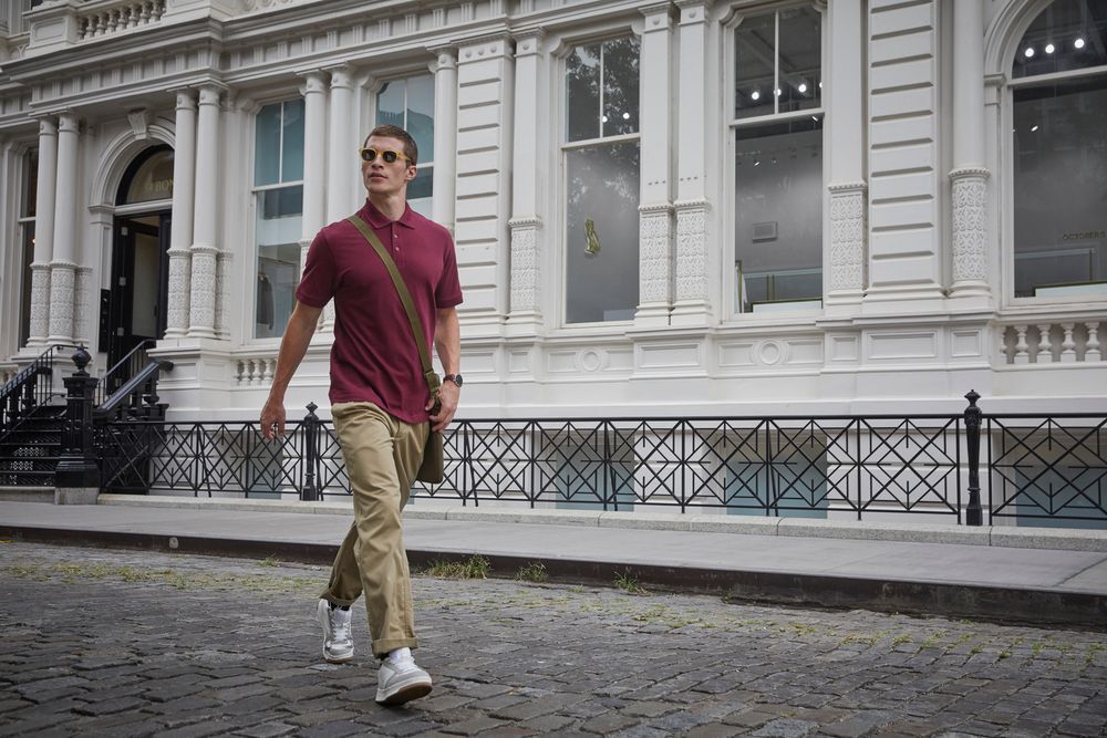 Рубашка поло Safran черная арт.PU409002