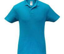 Рубашка поло ID.001 бирюзовая арт.PUI10441