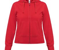 Толстовка женская Hooded Full Zip красная арт.WW642004
