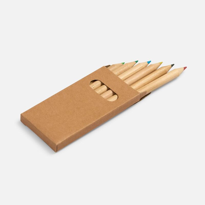 Набор цветных карандашей Pencilvania Mini, крафт арт.6902.00