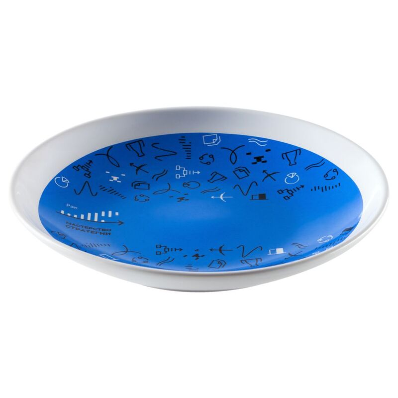 Тарелка наградная &laquo;Бизнес-зодиак. Рак&raquo; арт.7327.04