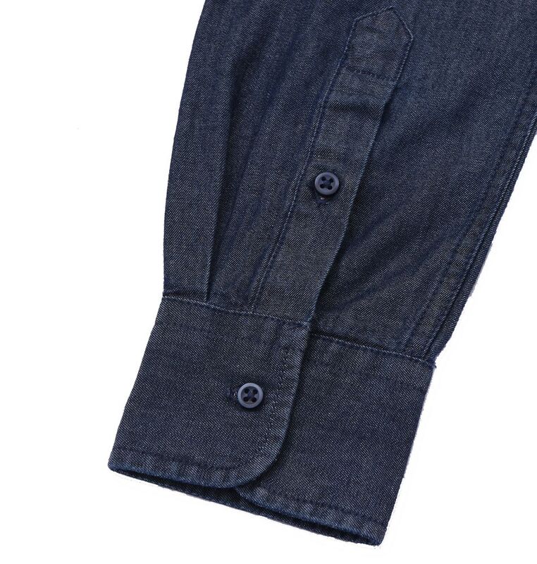 Рубашка женская Barry Women, синяя (деним) арт.02101600