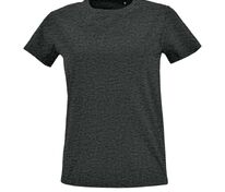 Футболка женская Imperial Fit Women, черный меланж арт.02080348