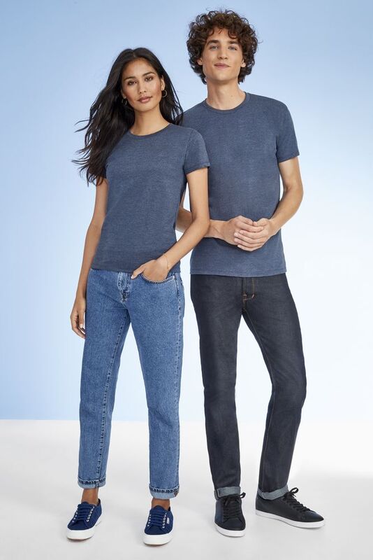 Футболка женская Imperial Fit Women, черная арт.02080309